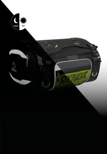 Rynox Navigator 50L tailbag noctex retro reflective panels